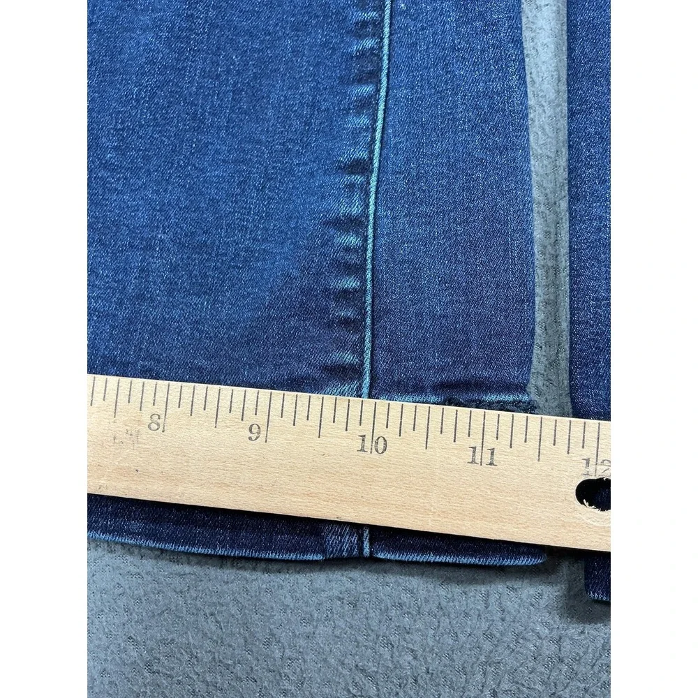 Judy Blue Jeans Womens‎ 11/30 Blue Medium Skinny Distressed Animal Print Denim